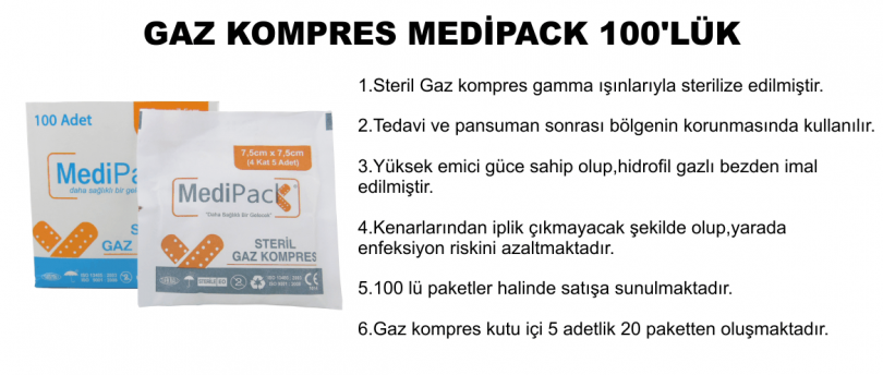 Gaz Kompress Medipack