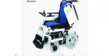 Wollex WG-P110 Akülü Tekerlekli Sandalye (Li-ion Bataryalı)